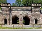 Strasbourg : porte de guerre - vue intérieure