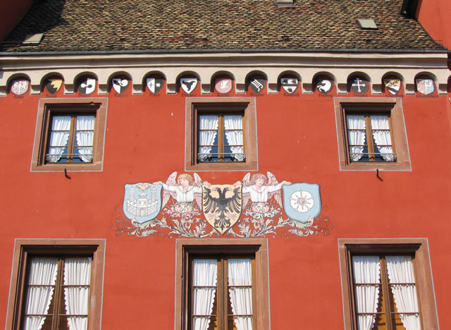 Haguenau : chancellerie - blasons