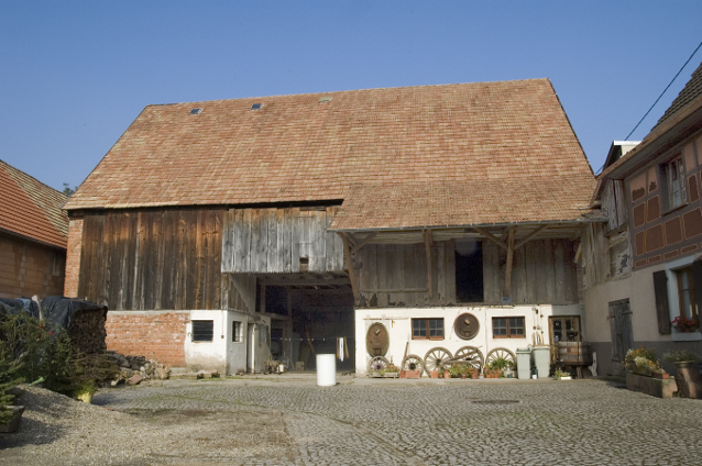 Ebersheim : ferme et séchoir