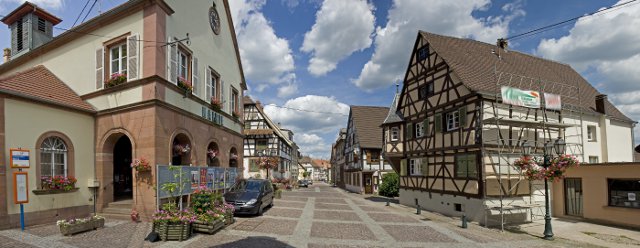 Oberbronn : rue principale