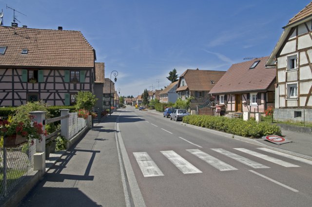 Oberdorf : rue principale