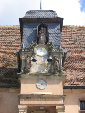 Molsheim : Metzig - clocheton dominant l’escalier