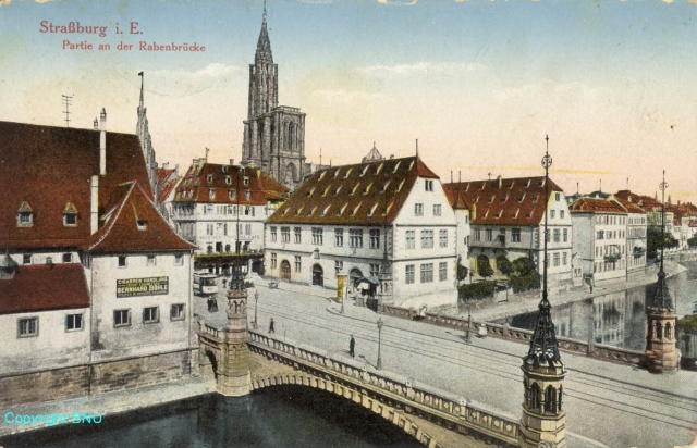 Strasbourg : abattoirs - vue ancienne (début XXe)