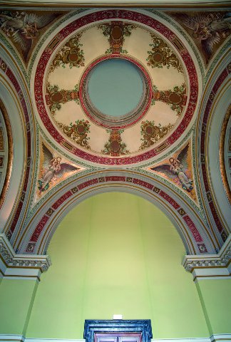 Strasbourg : palais impérial - décor peint