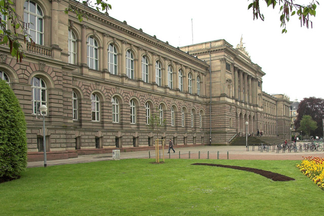 Strasbourg : université impériale - façade