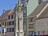 Altkirch : fontaine de la Vierge