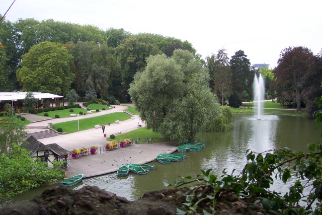 Strasbourg : Orangerie - vue générale