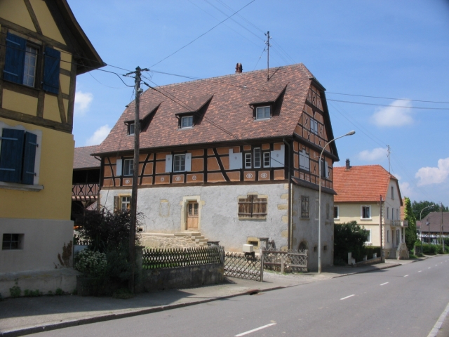 Magstatt-le-Bas : maison de vigneron 