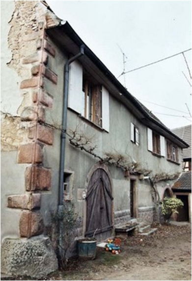 Niedermorschwihr : maison de vigneron 