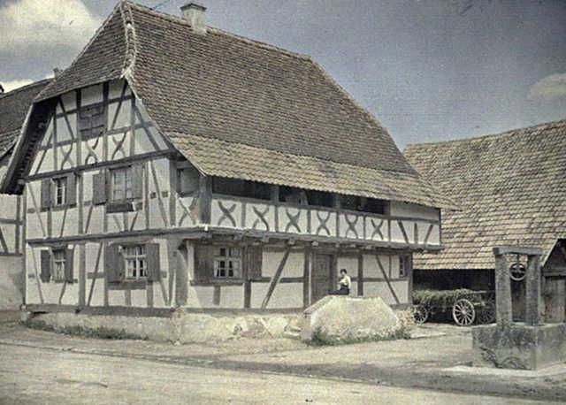 Ballersdorf : maison à bois courts