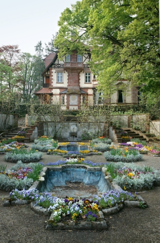 Obernai : parc de la Leonardsau - jardin italien