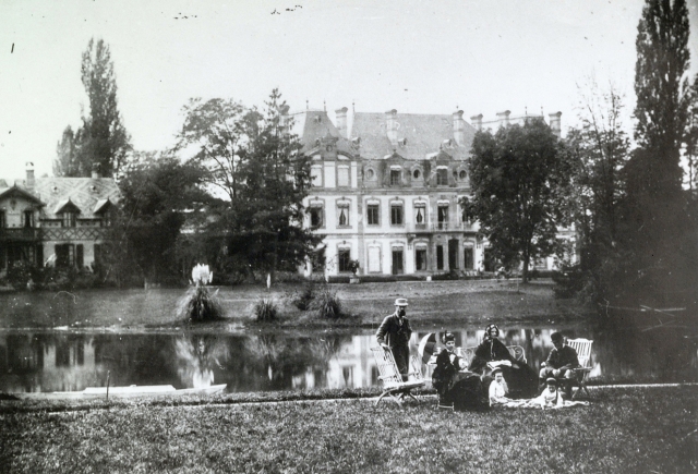 Strasbourg : parc de Pourtalès - photographie de famille