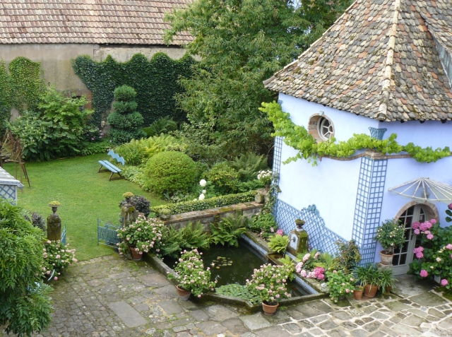 Uttenhoffen : jardins de la Ferme bleue