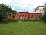 Guebwiller : jardin de la maison Bourcart - orangerie restaurée