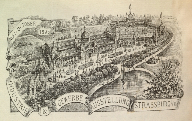 Vignette des courriers du restaurant principal de l’exposition de 1895