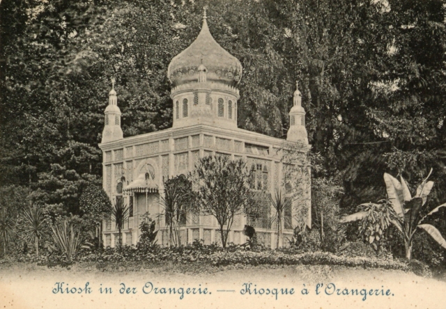 Strasbourg : parc de l'Orangerie - kiosque oriental