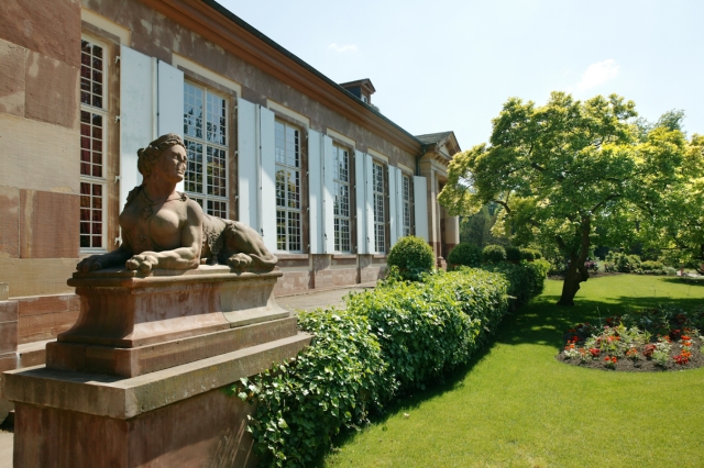 Strasbourg : parc de l'Orangerie - Sphinge d'Illkirch