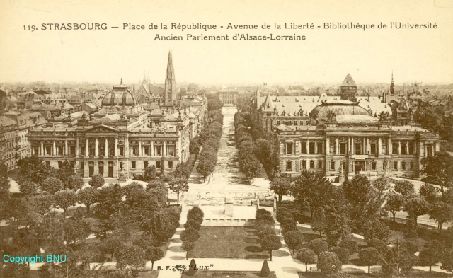 Strasbourg : place de la République