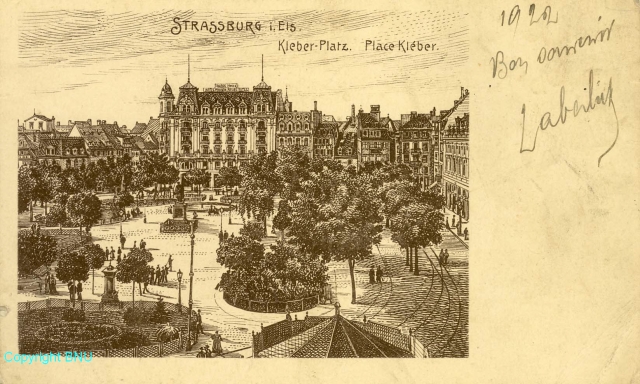 Strasbourg : place Kléber avant 1914