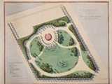 Guebwiller : parc de la Marseillaise - plan de 1922