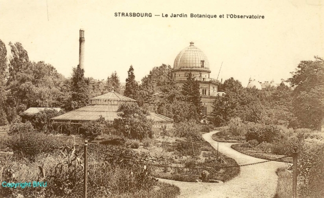 Strasbourg : jardin botanique et Observatoire, v. 1930