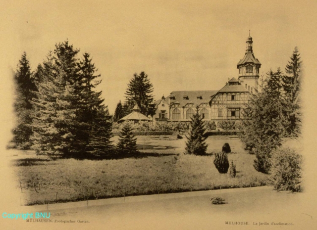 Mulhouse : jardin zoologique et botanique - jardin d'acclimatation