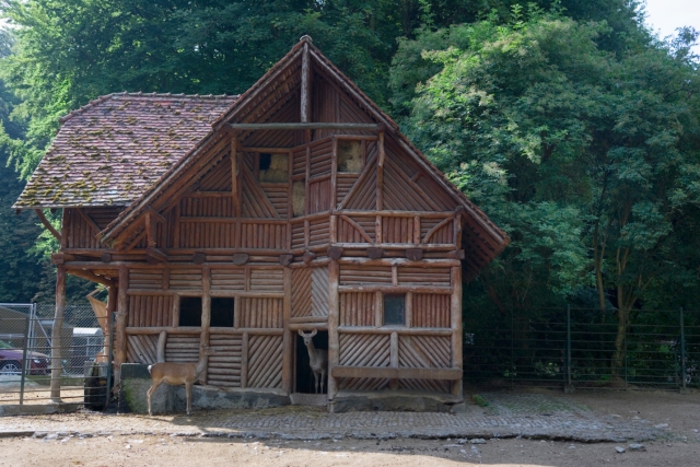 Mulhouse : jardin zoologique et botanique - fabrique du parc