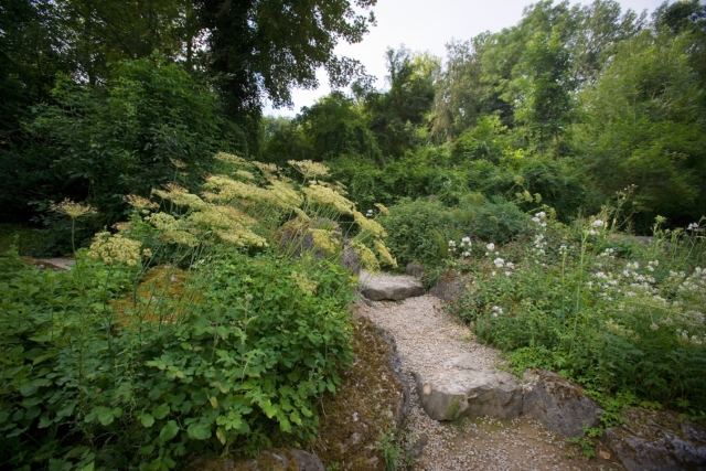 Mulhouse : jardin zoologique et botanique - rocailles