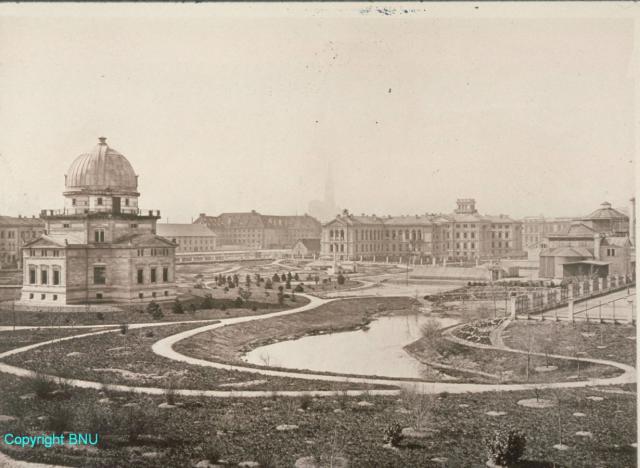 Jardin botanique en cours d'aménagement