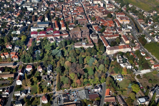 Guebwiller : parc de la Marseillaise