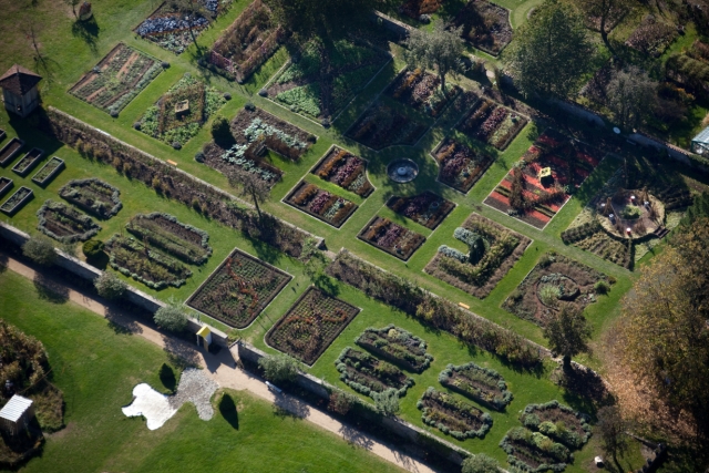 Le parc de Wesserling : jardins potagers