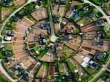 Strasbourg : jardins familiaux d'Hautepierre