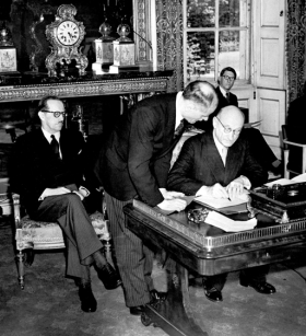 Signature du Statut du Conseil de l'Europe