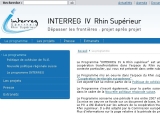 INTERREG IV A Rhin supérieur