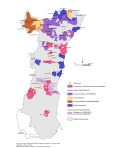 Les territoires protestants d'Alsace en 1648