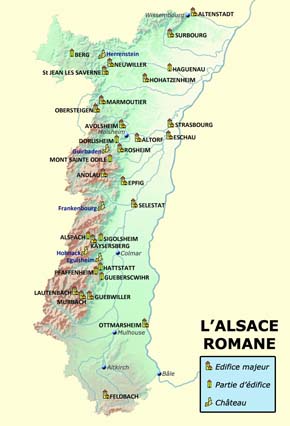 L'Alsace romane.