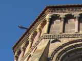 Église St-Martin de Pfaffenheim : frise de godrons - Photo Marie-Georges Brun