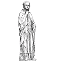 Statue en ronde-bosse, cathédrale de Carcassonne - Eugène Viollet-le-Duc - Dictionnaire raisonné de l'architecture française du XIe au XVIe s.