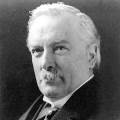 David Lloyd George, premier ministre. - G. Brun, d'après un portrait des années 1920, Harris and Ewing .