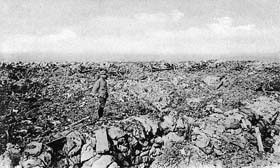  L’emplacement de la chapelle Notre-Dame de Lorette après la bataille.