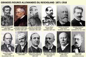 Grandes figures allemandes du Reichsland, 1871-1914.