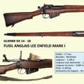 Le fusil anglais Lee-Enfield.  - Montage G. Brun. 