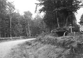 	Col de la Chipotte, 30 août 1915. Tombe allemande.