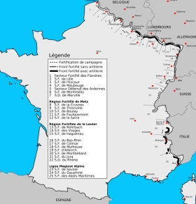 Les défenses françaises en 1939-1940