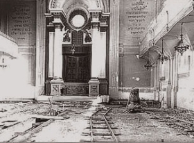 La synagogue de Mulhouse dévastée