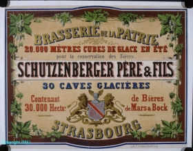 Brasserie de la Patrie Schutzenberger Père et Fils, à Strasbourg