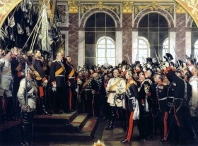 Proclamation de l'empire allemand