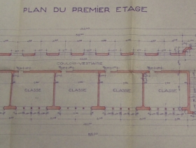 Doc. 15. Salles de classe (1er étage)