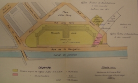 Doc. 13. Terrains concernant la construction d’une école primaire au quartier Drouot