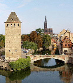 Strasbourg : les Ponts-Couverts